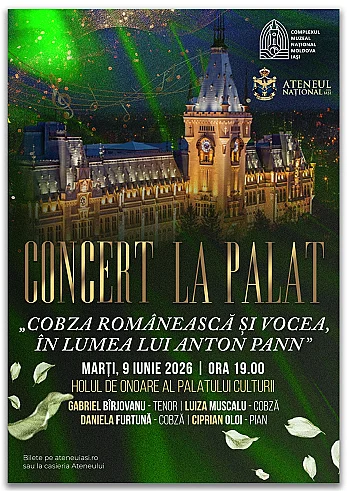 Concert la Palat | Cobza românească și vocea, în lumea lui Anton Pann