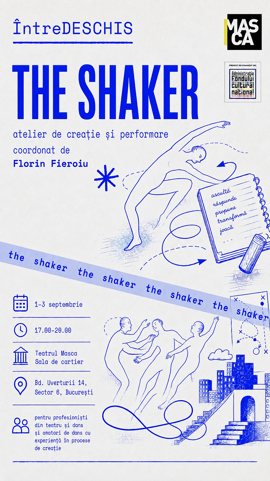 THE SHAKER – atelier de performare cu Florin Fieroiu