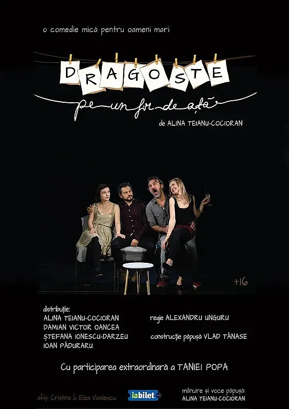 Dragoste pe-un fir de ață - de Alina Teianu - Cocioran