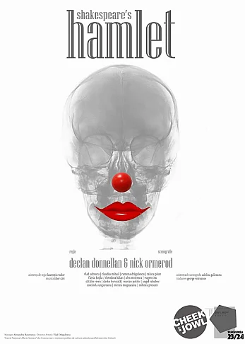 HAMLET - REGIA DECLAN DONNELLAN- locuri pe scenă
