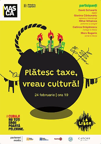 LA LIBER 3.5: Plătesc taxe, vreau cultură!