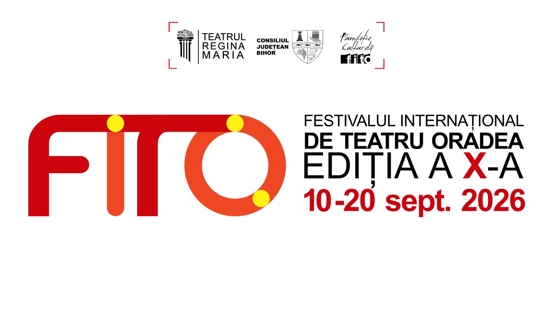 FITO - Festivalul Internațional de Teatru Oradea 2026